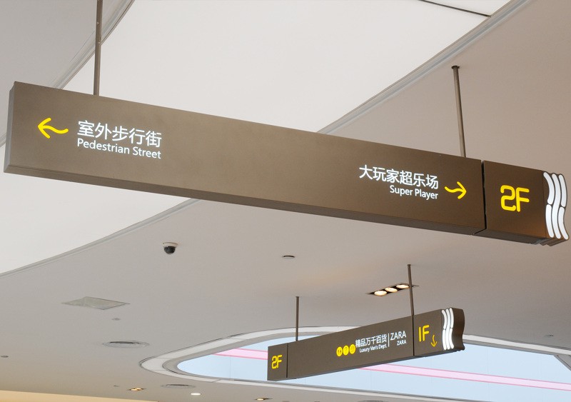 商場標(biāo)識標(biāo)牌